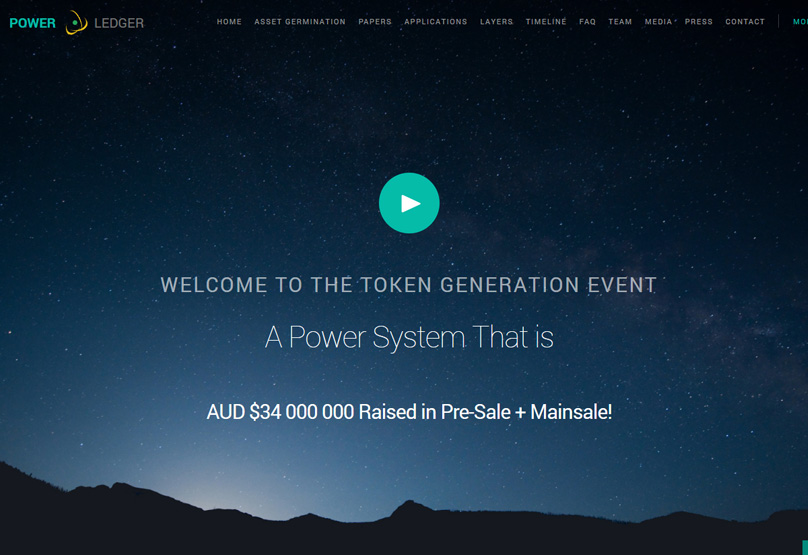 موقع Powerledger