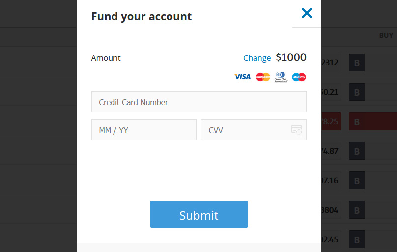 Como financiar sua conta